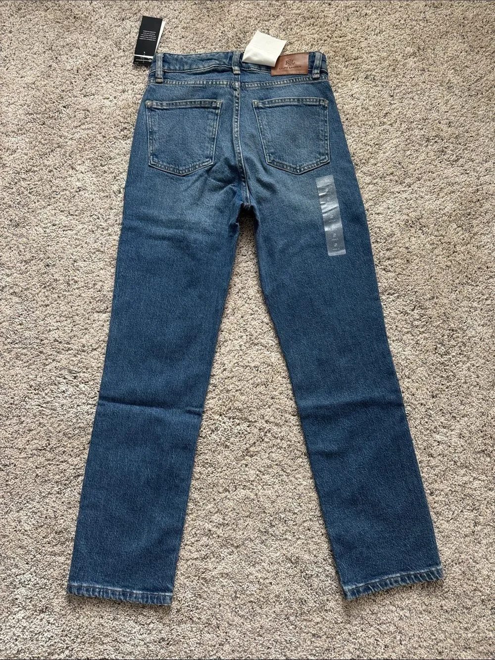 Ralph Lauren Women’s Blue High rise  Stretch  Jeans 26/2
